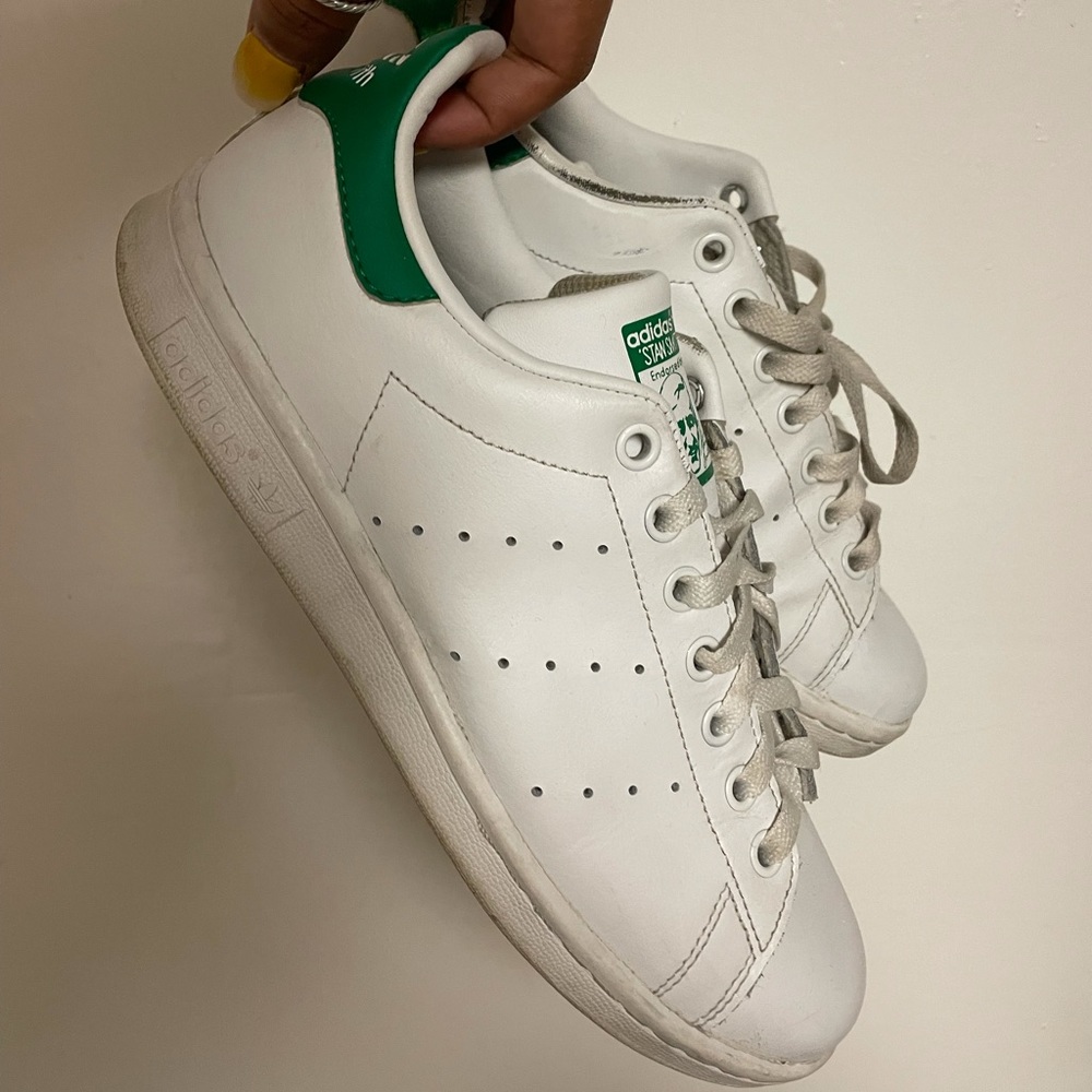 Green Adidas Stan Smith
